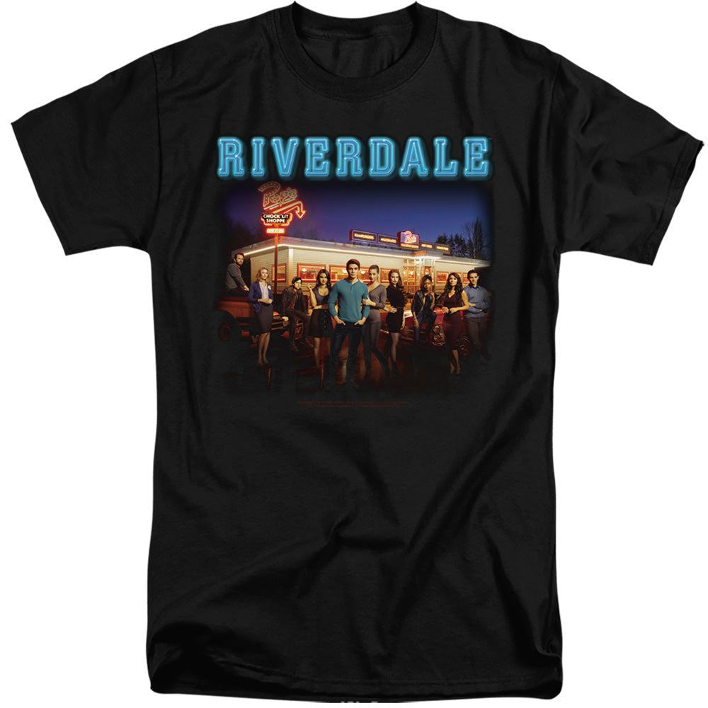 Riverdale Up At Pops Mens Tall T Shirt Black Officially Licensed