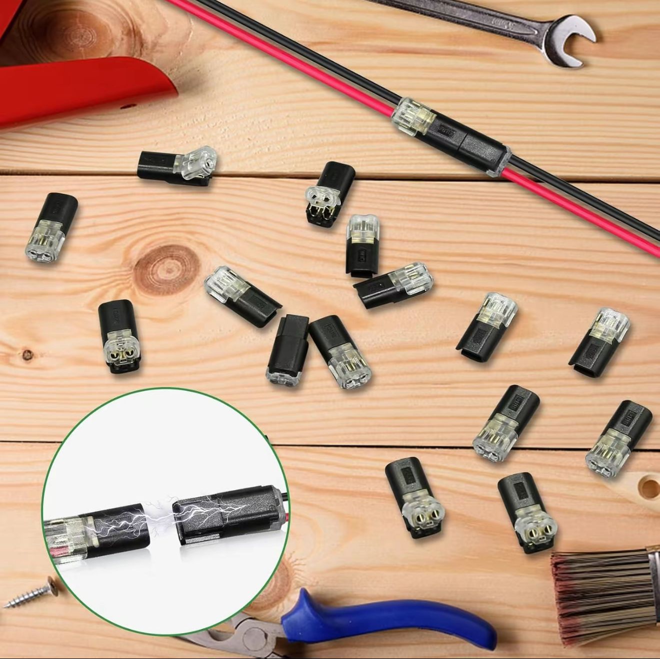 Lock Strip Connector