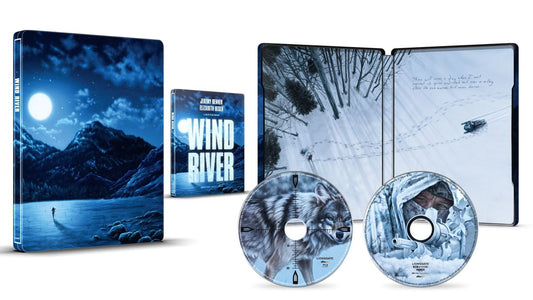 Wind River - Steelbook [4K UHD + Blu-ray + Digital Copy]