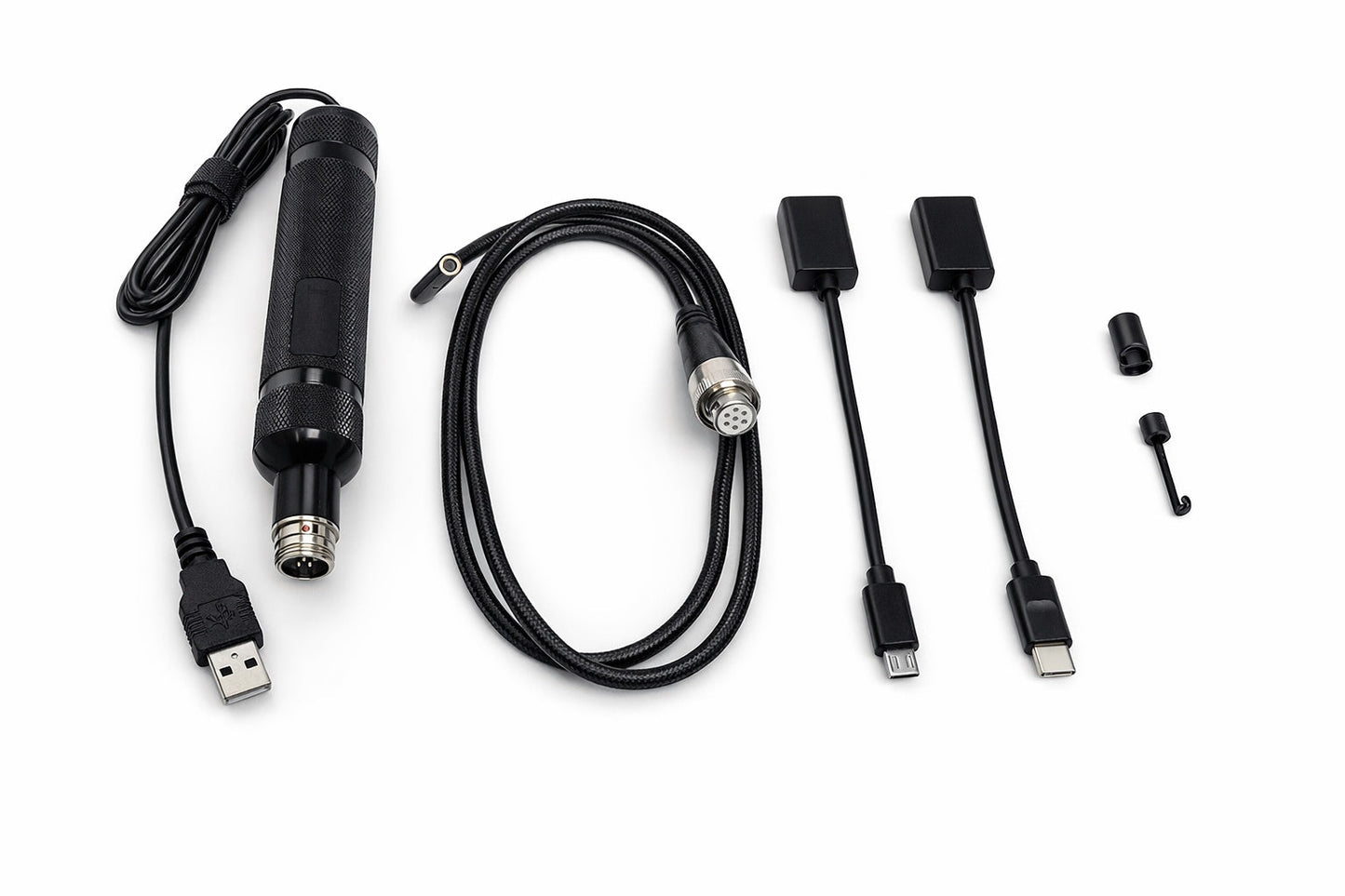YOUCANIC USB Videoscope | IP67 Waterproof Boroscope with LED Camera for Precision Inspections