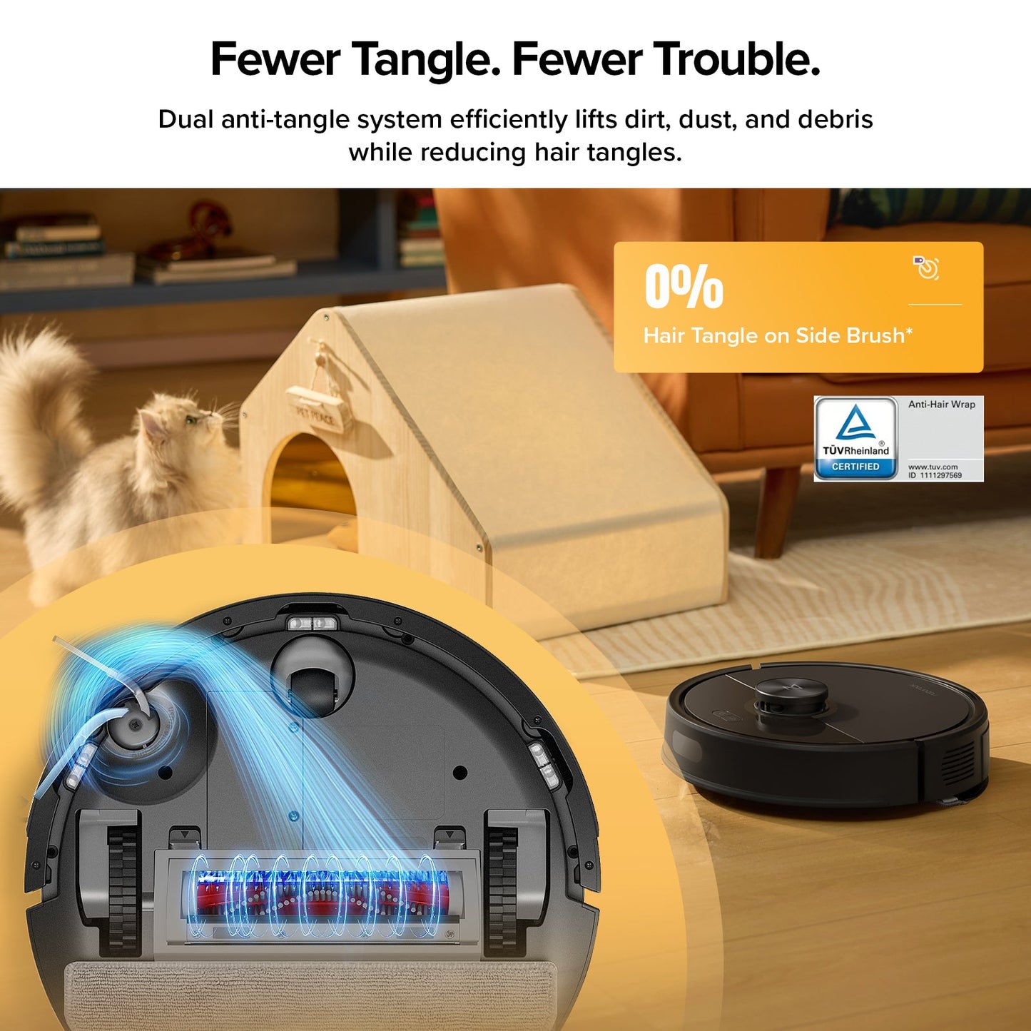 Roborock Q7 M5+ Robot Vacuum and Mop with Auto- Empty Dock (Upgraded from Q7 Max+)