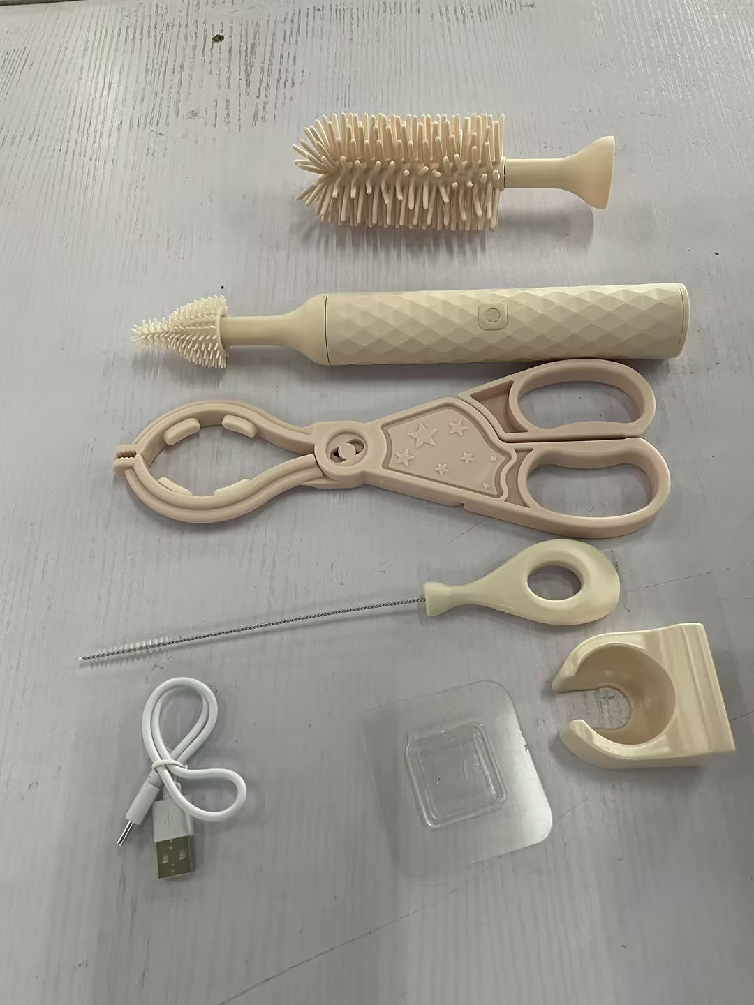 Electric Silicone Bottle Brush 360°