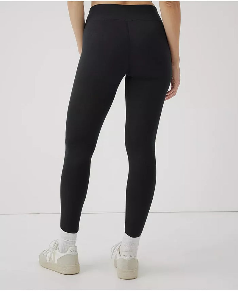 PureFit Organic Cotton Leggings – GOTS Certified, Contoured Waistband, Ethically Made