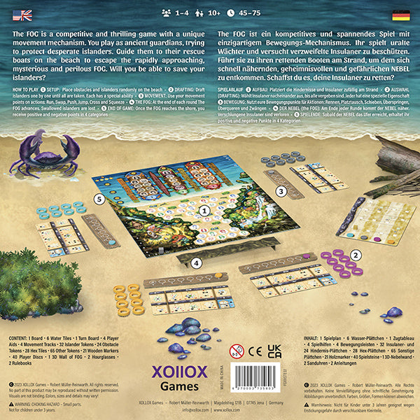 The Fog: Escape from Paradise - Board Game