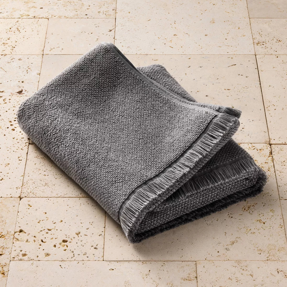 Elevate Your Daily Shower Routine with the Casaluna™ Organic Texture Bath Towel