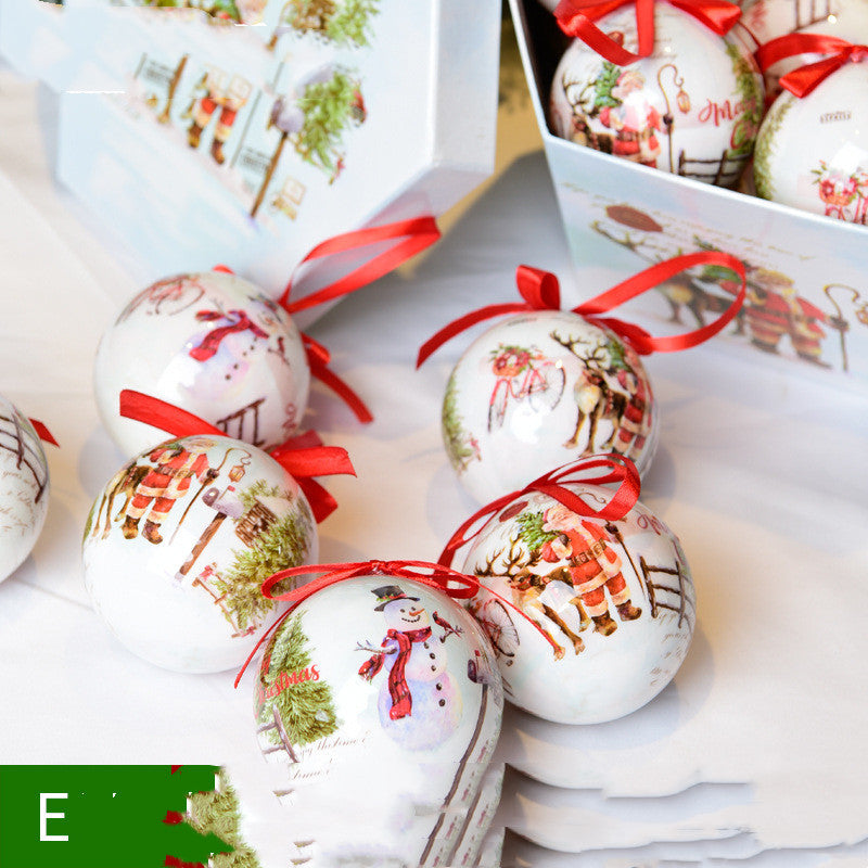 Christmas Gift Box with Tree Decoration Pendant