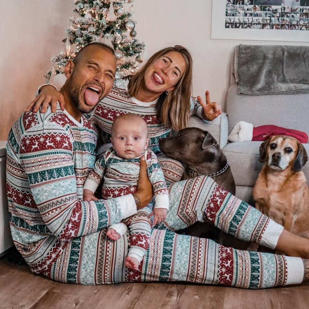 2024 Family Christmas Pajamas Set