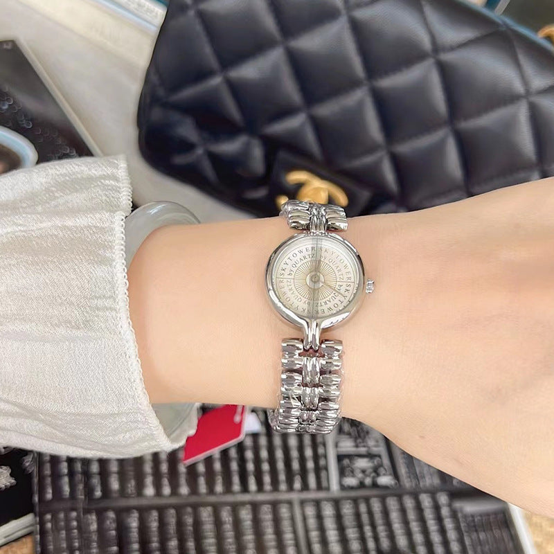 Women's Cold Style Hollow Bracelet Watch