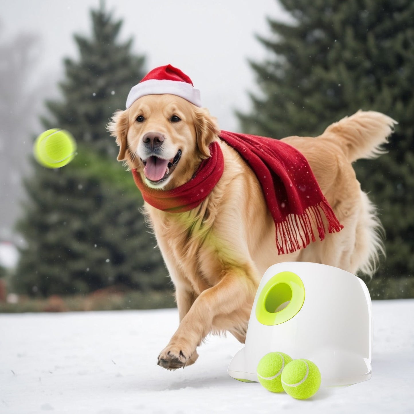 Maxi Hyper Fetch Automatic Ball Launcher For Large Dogs