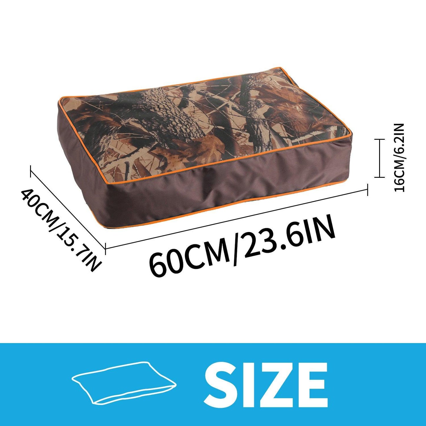 Rugged Land Dog Bed