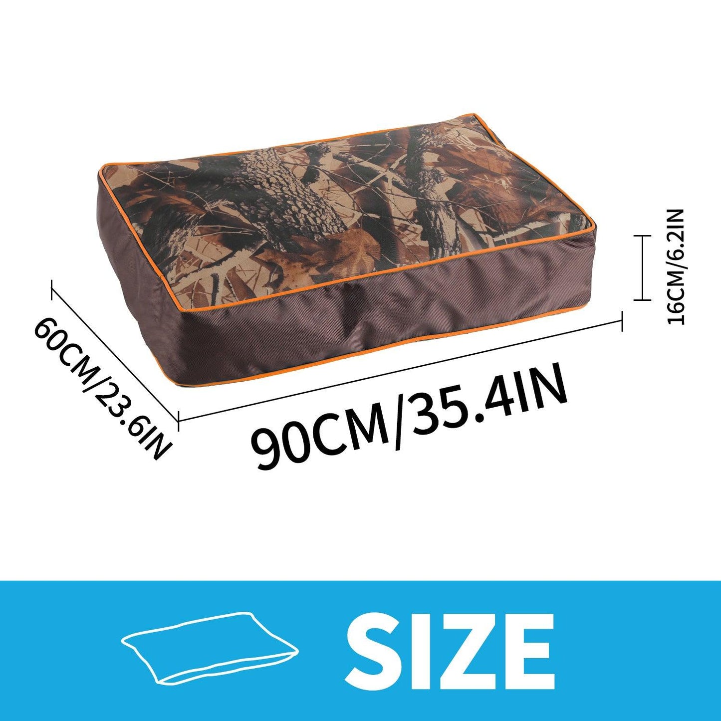 Rugged Land Dog Bed