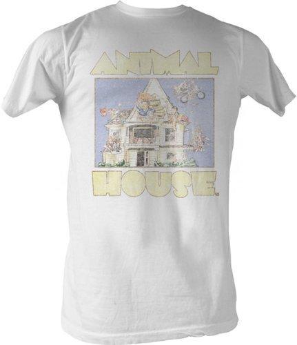Animal House Distressed Cartoon T-shirt
