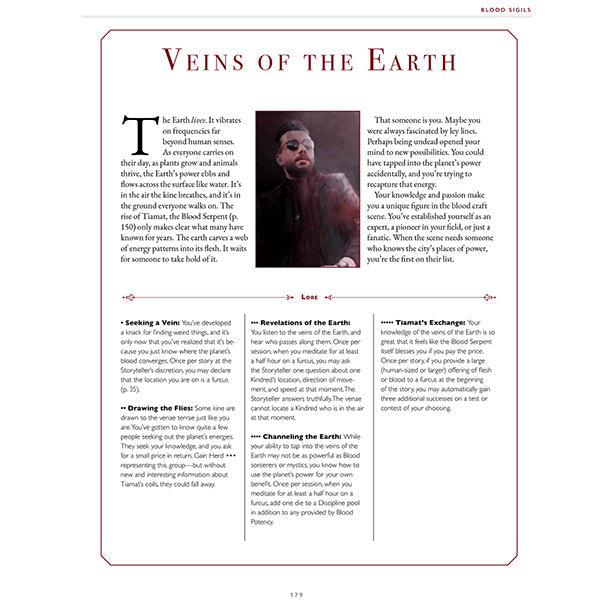 Vampire: The Masquerade, 5e: Blood Sigils Sourcebook