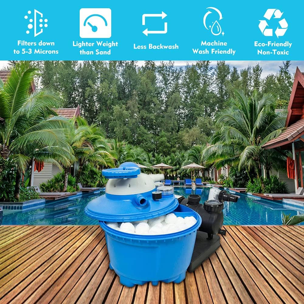Eco-Friendly Pool Filter Balls