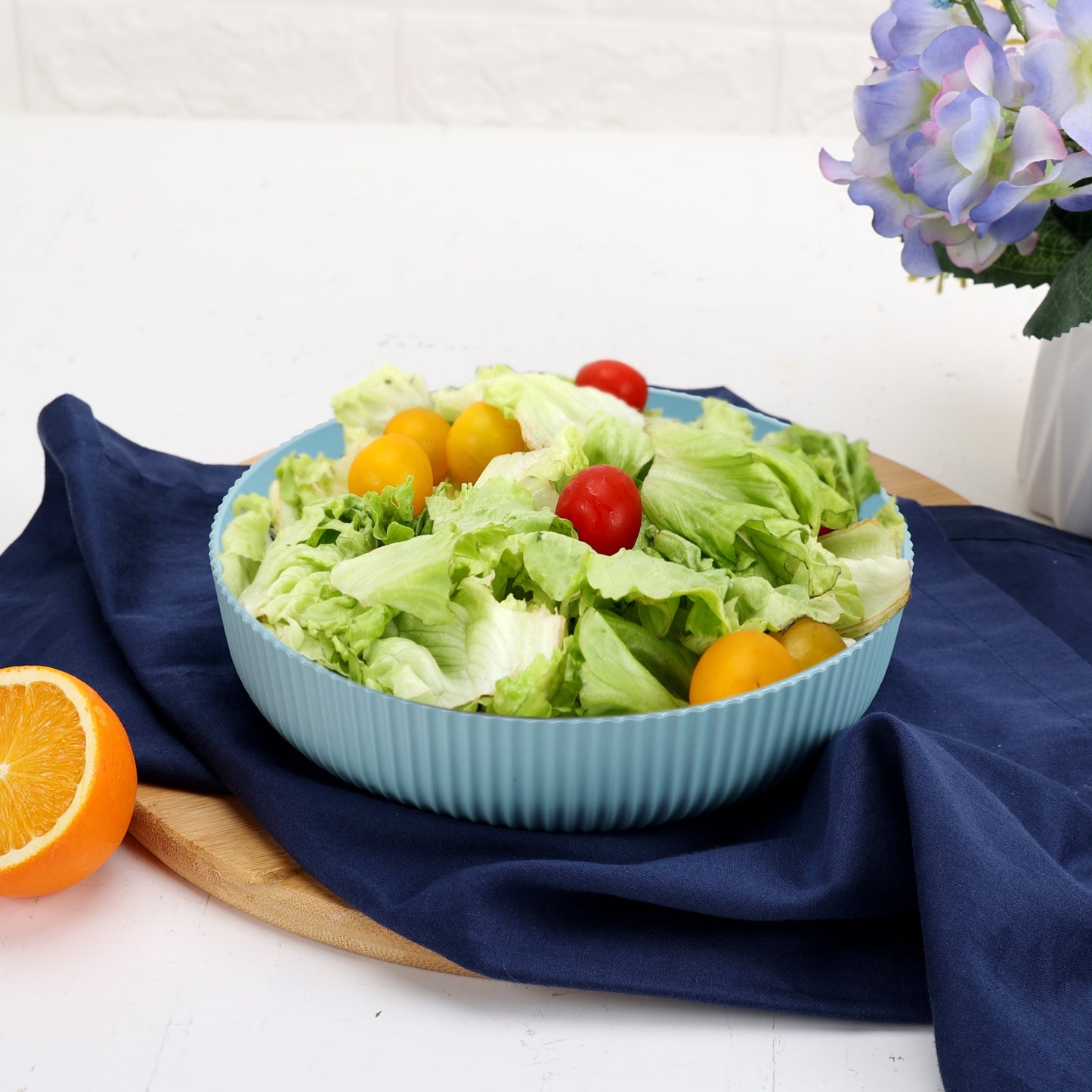 Mainstays 18-Piece Eco-Friendly Dinnerware Set — Stylish, Sustainable, and Safe