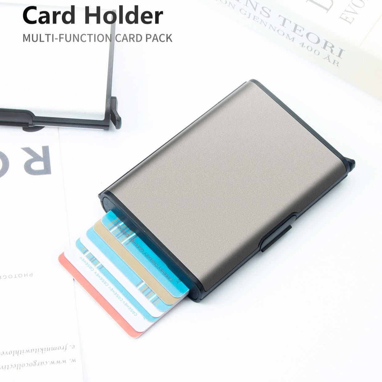 RFID Aluminum Automatic Coin & Paper Money Box
