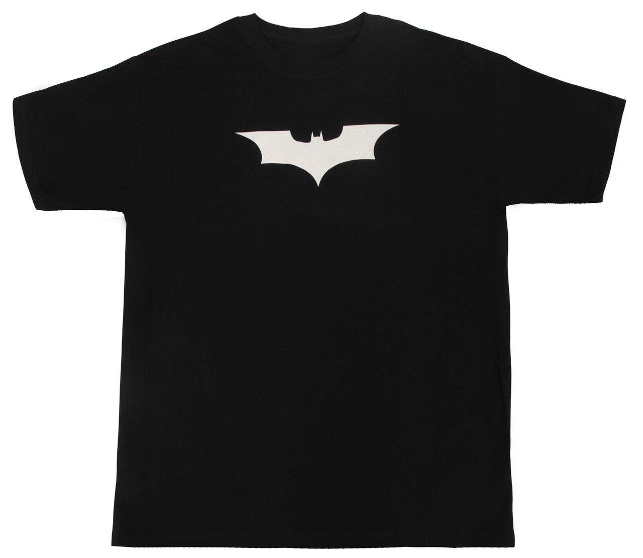 Batman White Movie Logo T-shirt