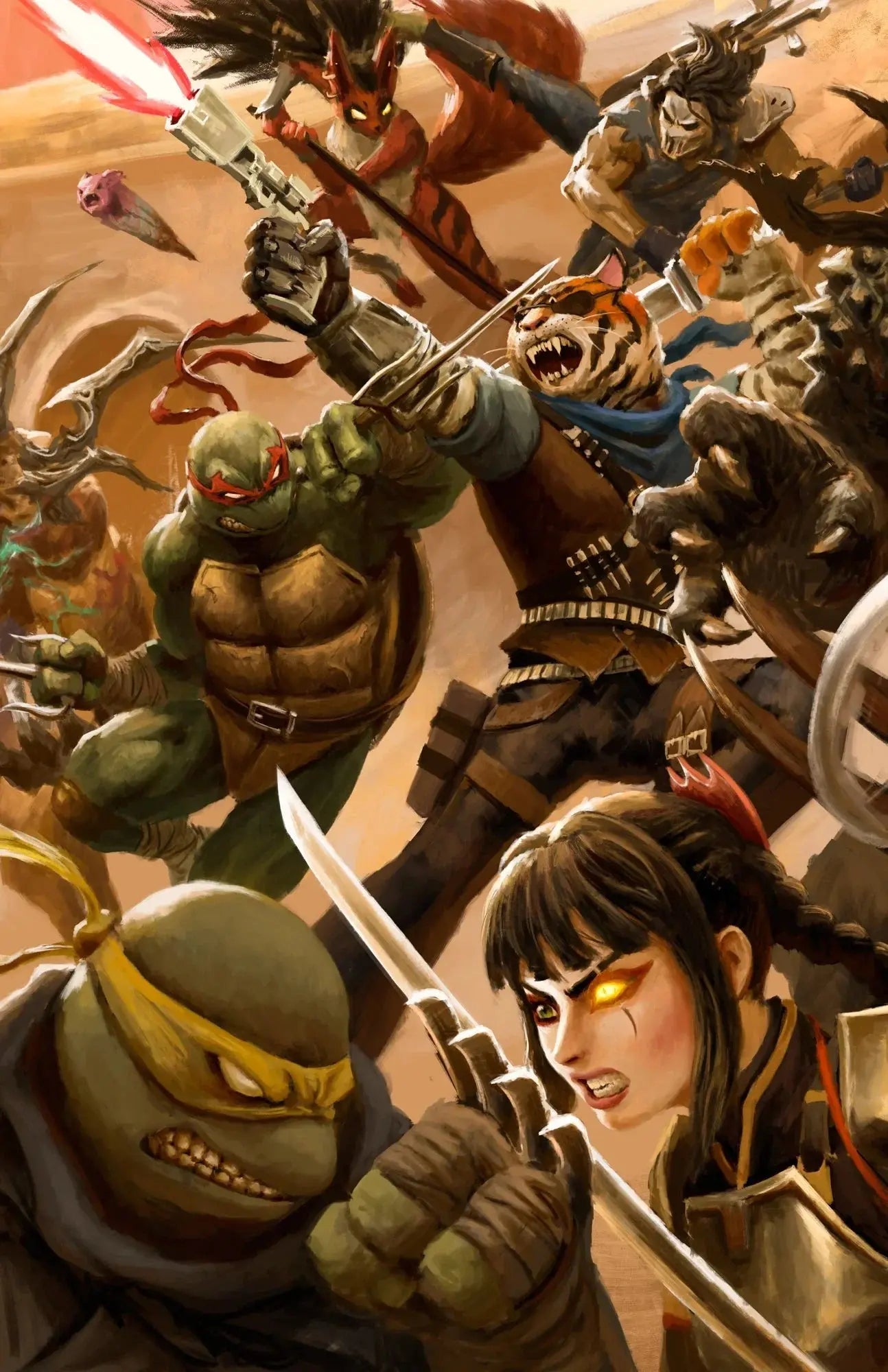 TMNT: Battle Nexus #1 - #5 Virgin - ECC NRG Exclusive (2/18/26) - SHIPS FEBRUARY