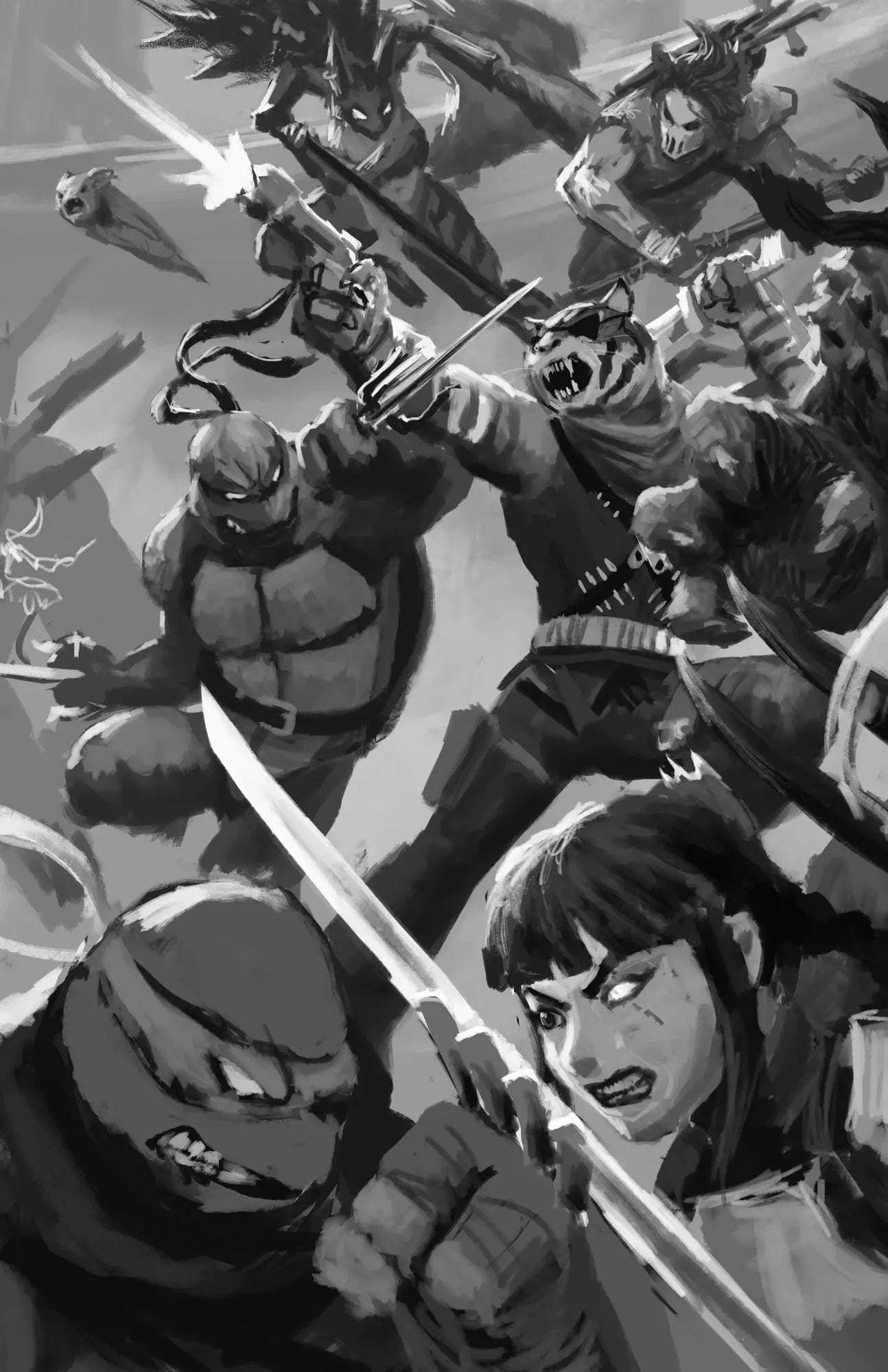 TMNT: Battle Nexus #4 Virgin - ECC NRG Exclusive (02/04/26) - SHIPS FEBRUARY