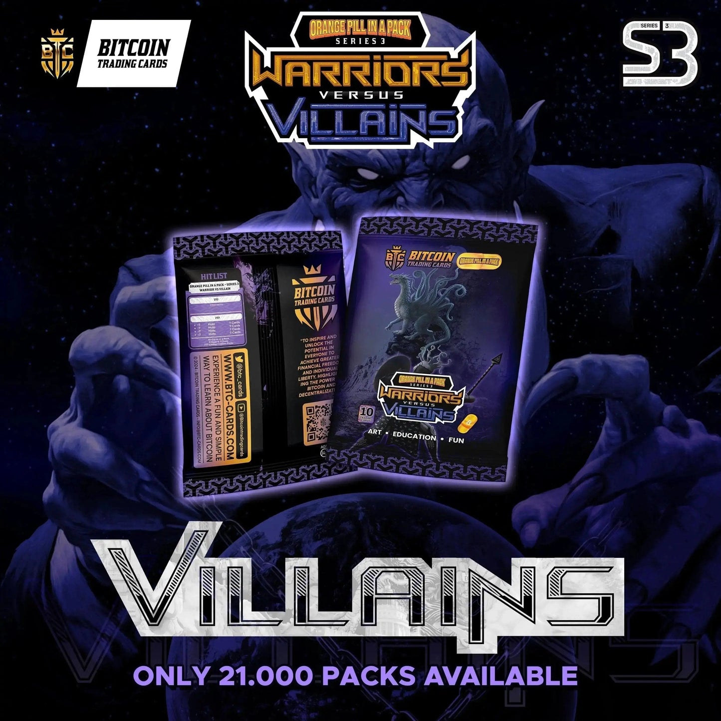 Box - OPP S3 Warriors vs Villains