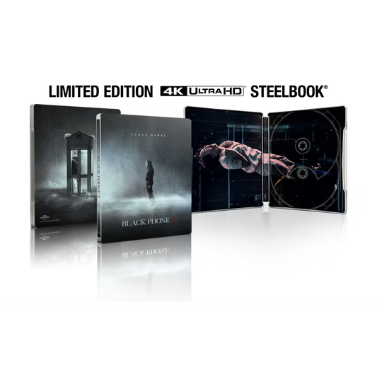 Black Phone 2 - Limited Edition Steelbook (4K Ultra HD + Blu-ray + Digital)