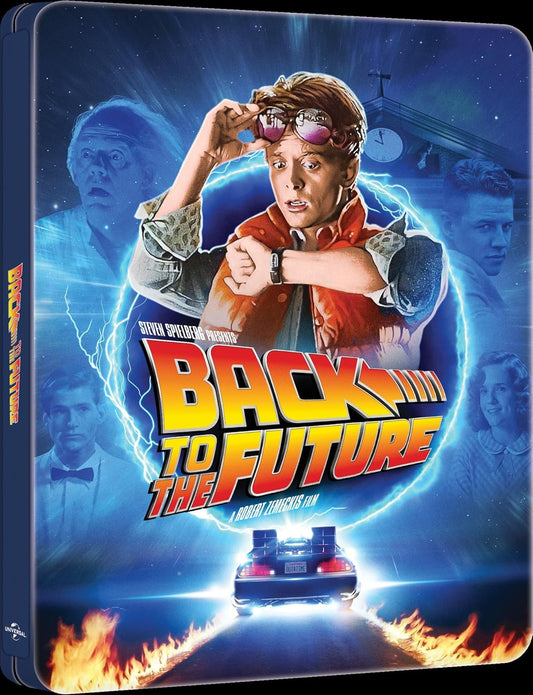 Back to the Future - Limited Edition 40th Anniversary Steelbook (4K Ultra HD + Blu-ray + Digital)