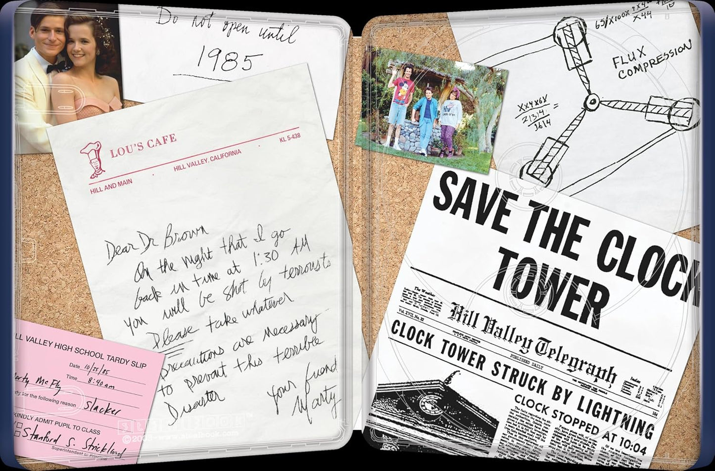 Back to the Future - Limited Edition 40th Anniversary Steelbook (4K Ultra HD + Blu-ray + Digital)