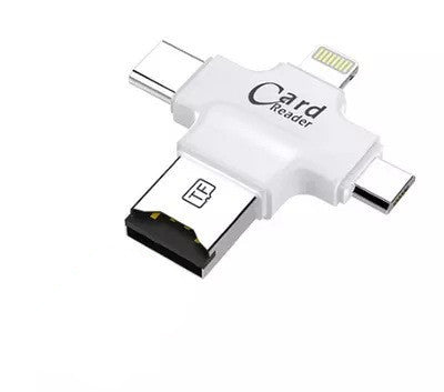 4-in-1 Mobile Phone Card Reader
