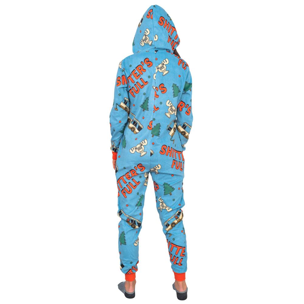 Christmas Vacation Bathroom's Full Pajama Jumpsuit