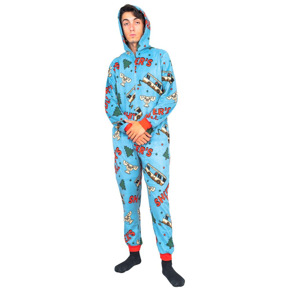 Christmas Vacation Bathroom's Full Pajama Jumpsuit