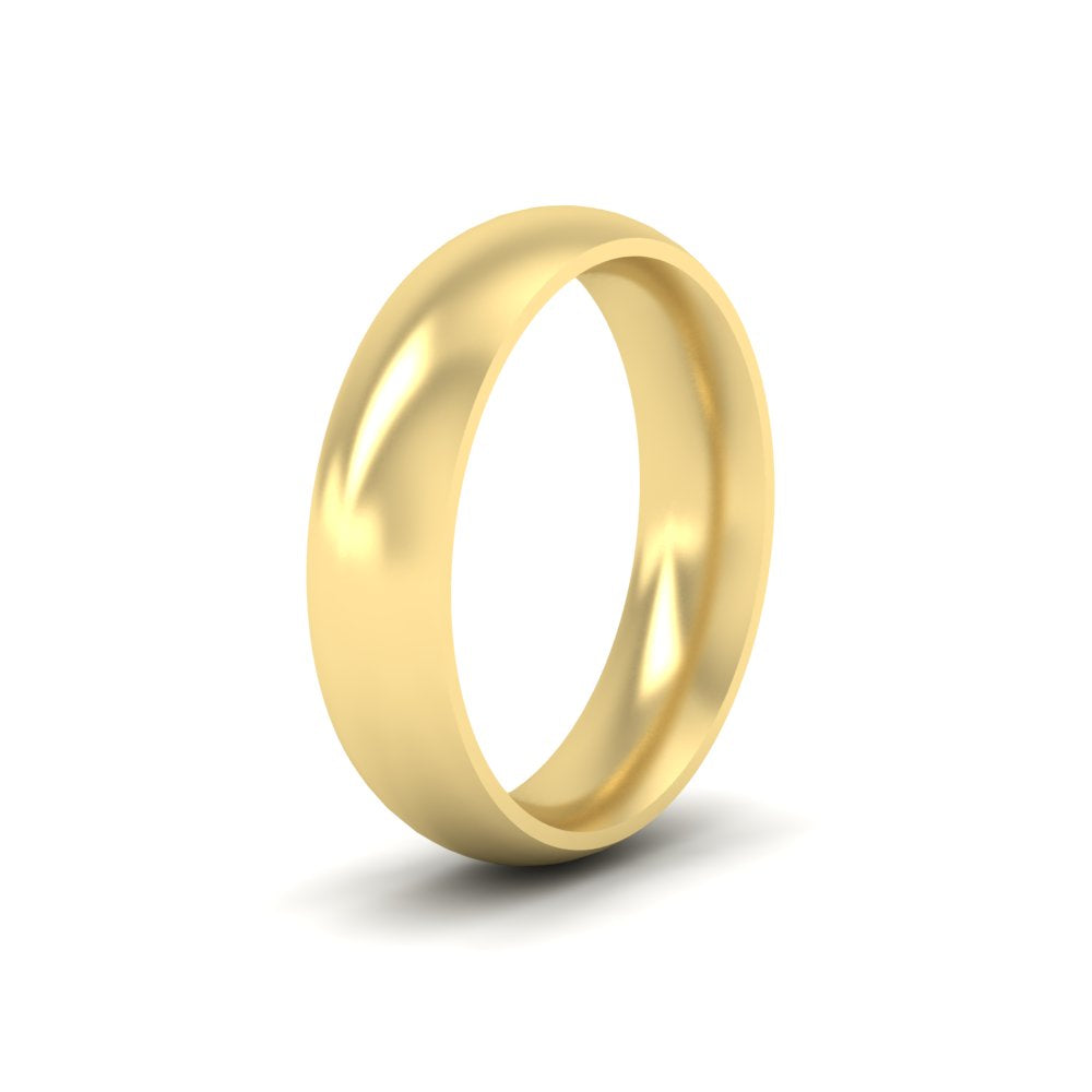 Minimalist 4mm Mens Wedding Band