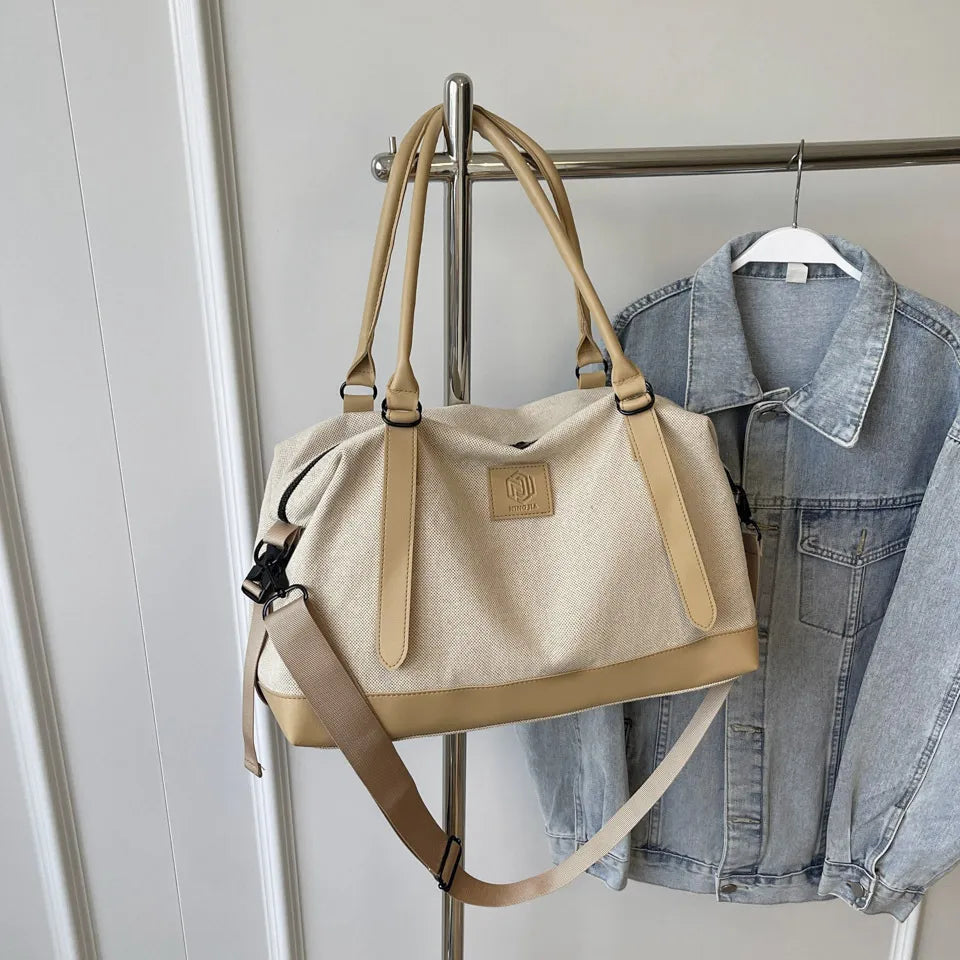 Contrast Travel Bag