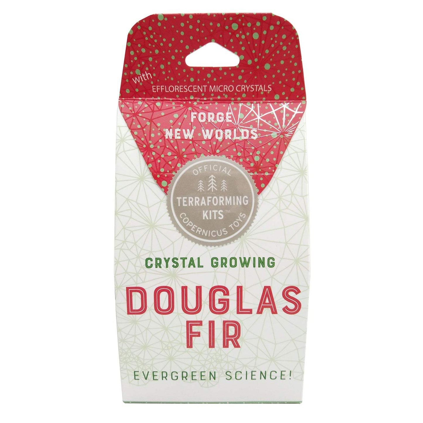 Crystal Growing Douglas Fir | Fast growing crystal science