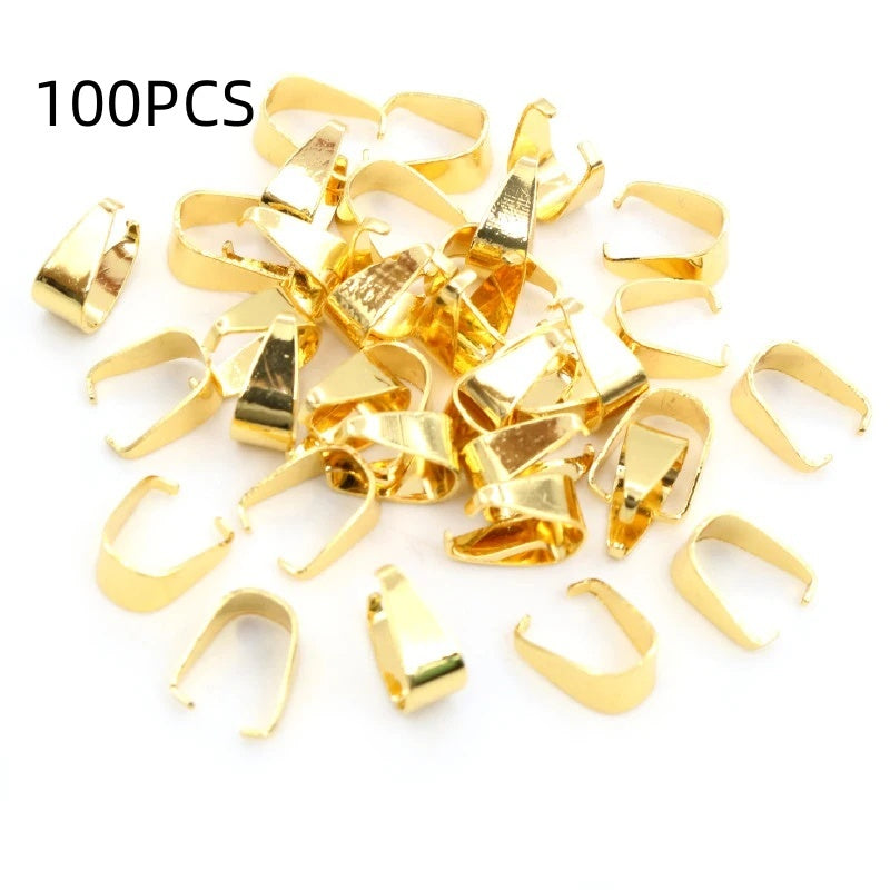 Alloy Oval Buckle Pendant Clip Accessory