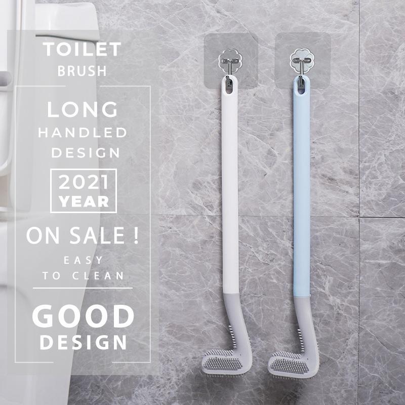 Golf Toilet Brush Silicone Wall-Mounted