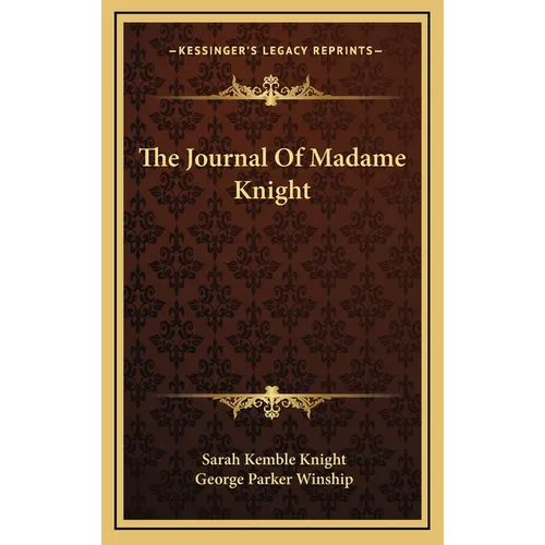 The Journal Of Madame Knight