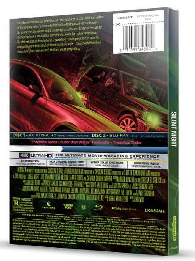 Silent Night - Steelbook [4K Ultra HD + Blu-Ray + Digital]