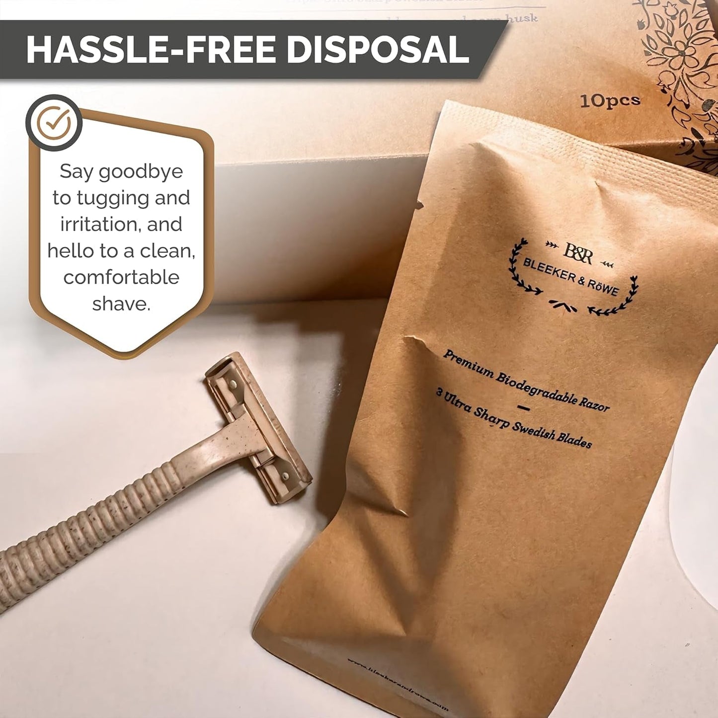 Eco-Friendly Disposable Razor – Sustainable Shaving Made Simple