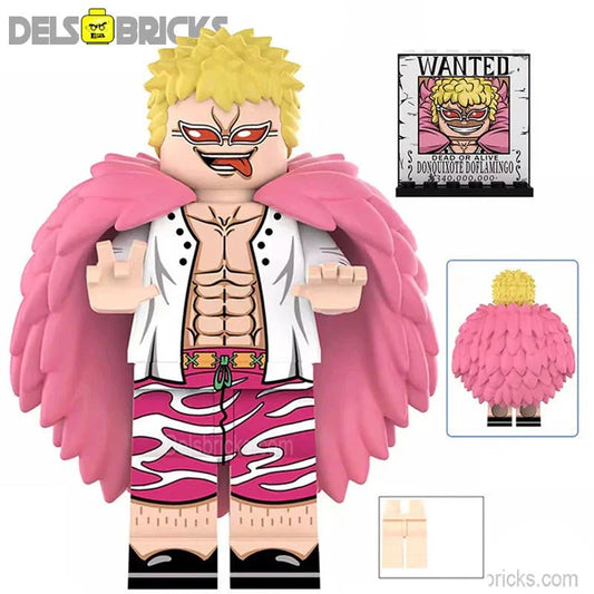 Doflamingo from ONE PIECE Anime Lego Minifigures custom toys 3
