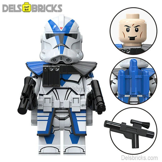 Dogma 501st Clone Trooper Star Wars Lego Minifigures Custom Toys S3