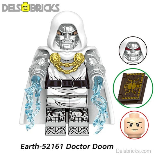 Dr Doom Earth 52161 Lego Minifigures Custom Toys Marvel MCU 5
