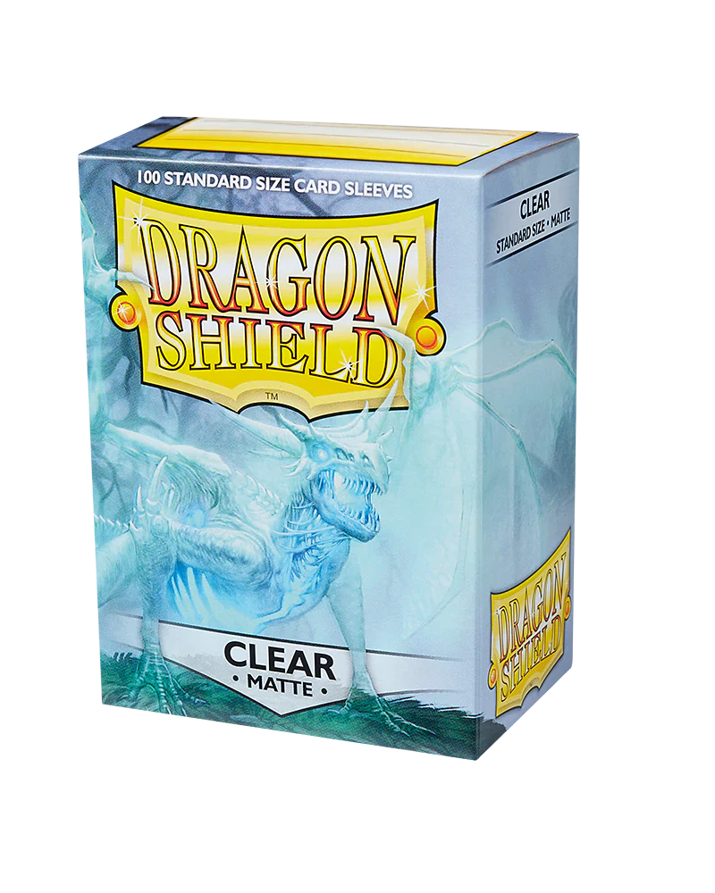 Dragon Shield: Standard 100ct Sleeves - Clear (Matte)