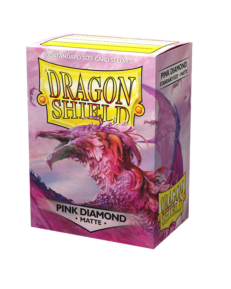 Dragon Shield Matte Sleeve - Pink Diamond 100ct