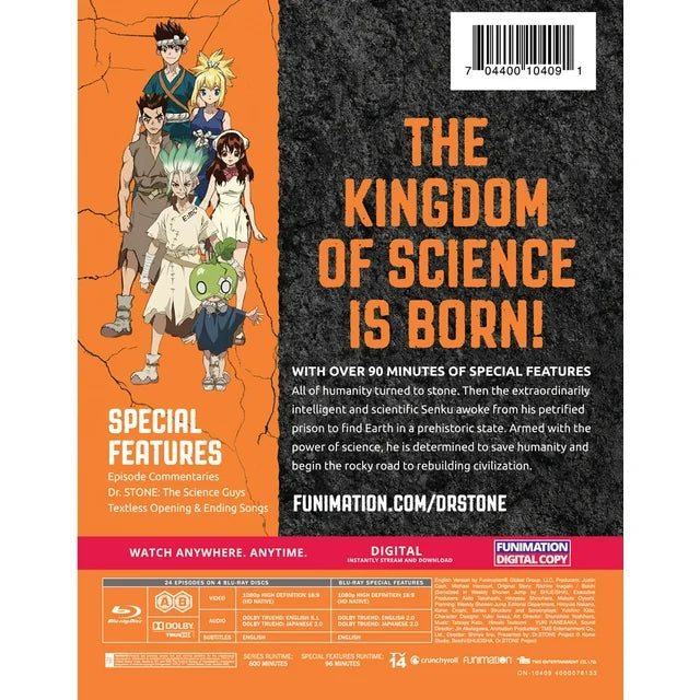 Dr. Stone: Season One - Limited Edition Steelbook (Blu-ray)