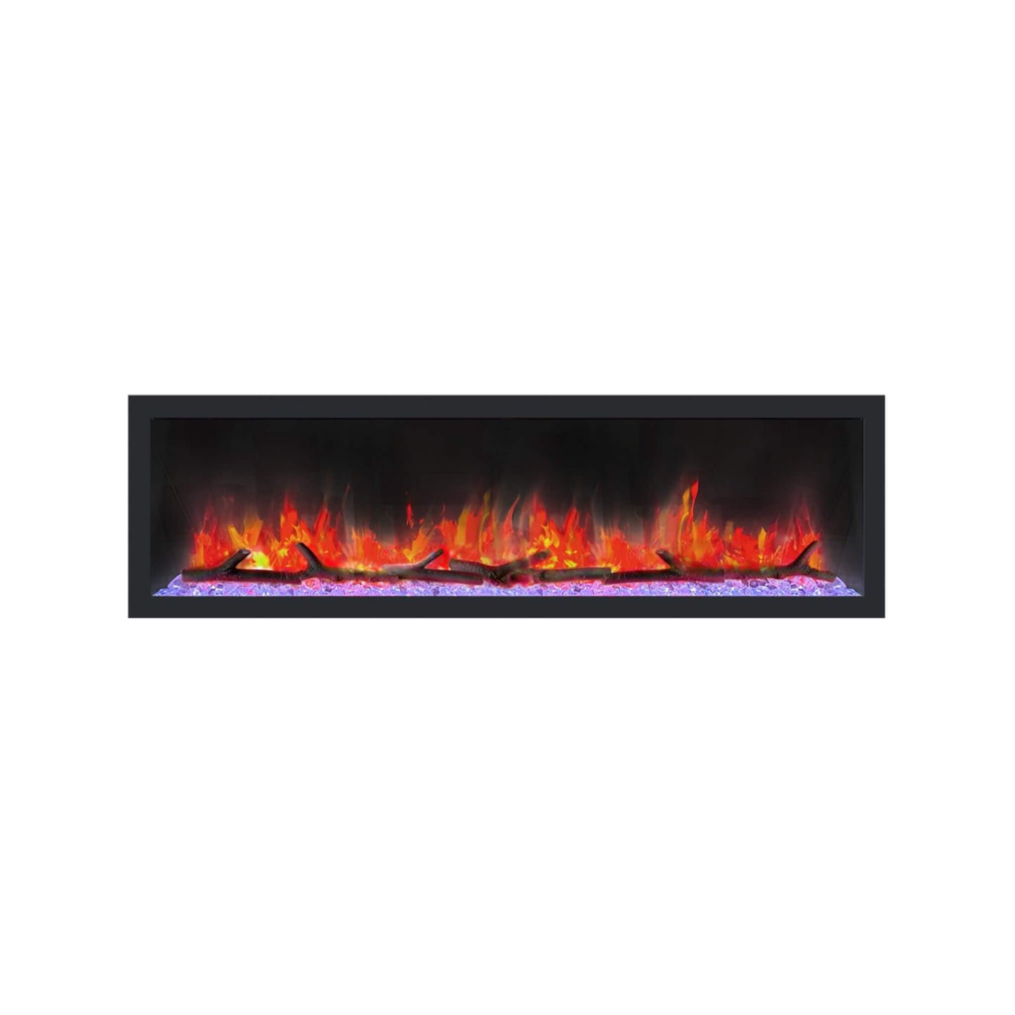 Dynasty Cascade 64" Smart Linear Electric Fireplace With Front Facing Heater [DY-BTX64] (SAK15932)