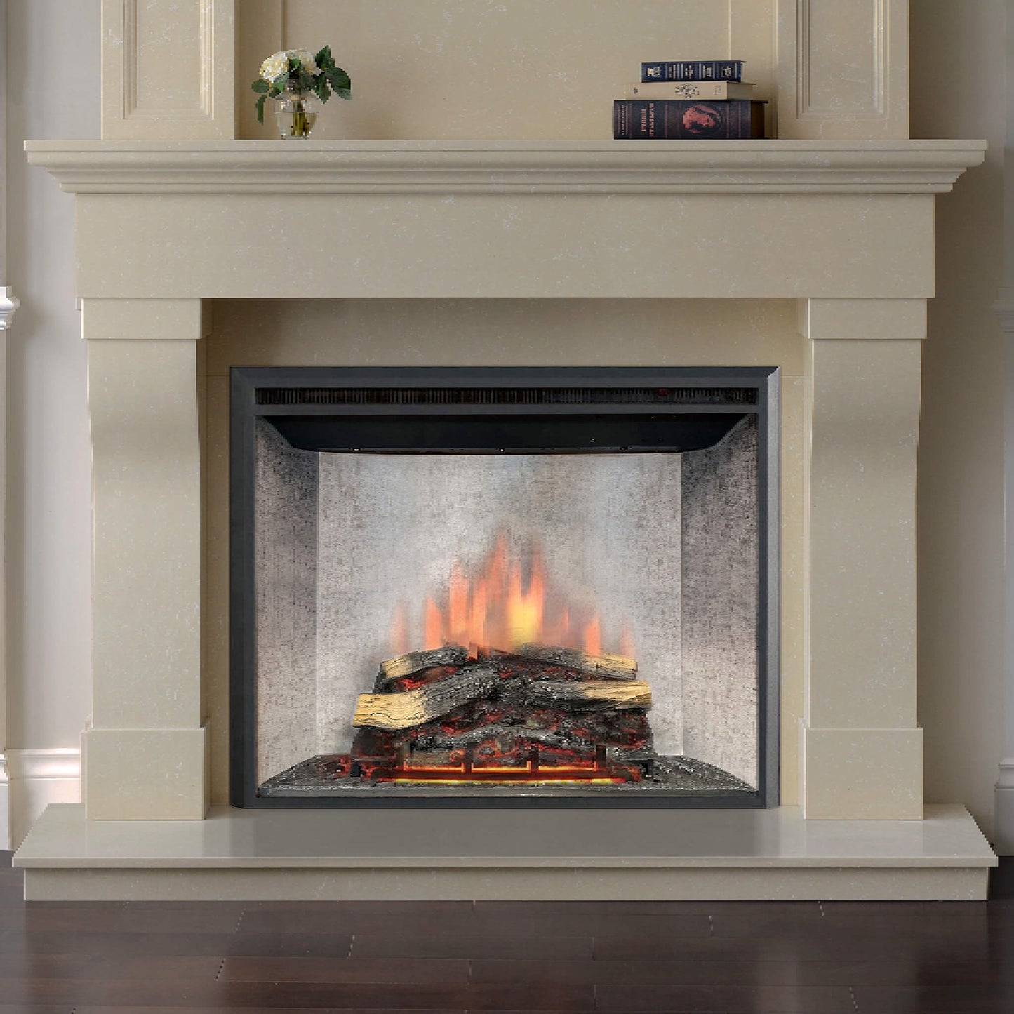 Dynasty Presto 40" Built-In Electric Firebox Insert With Adjustable Flame Settings [DY-FI40D] (SAK40157)