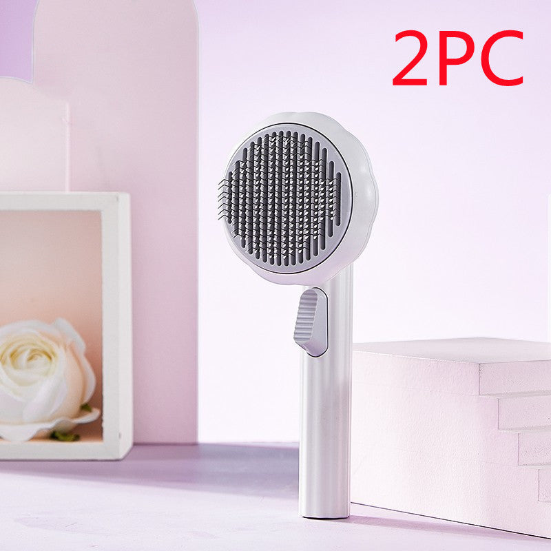 Pet Cat Self-Cleaning Steel Wire Brush