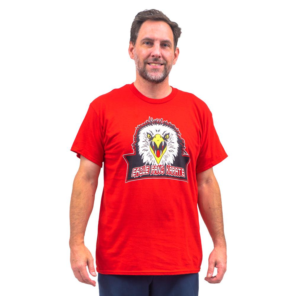 Eagle Fang Karate Cobra Red Adult Halloween Costume T-Shirt Tee