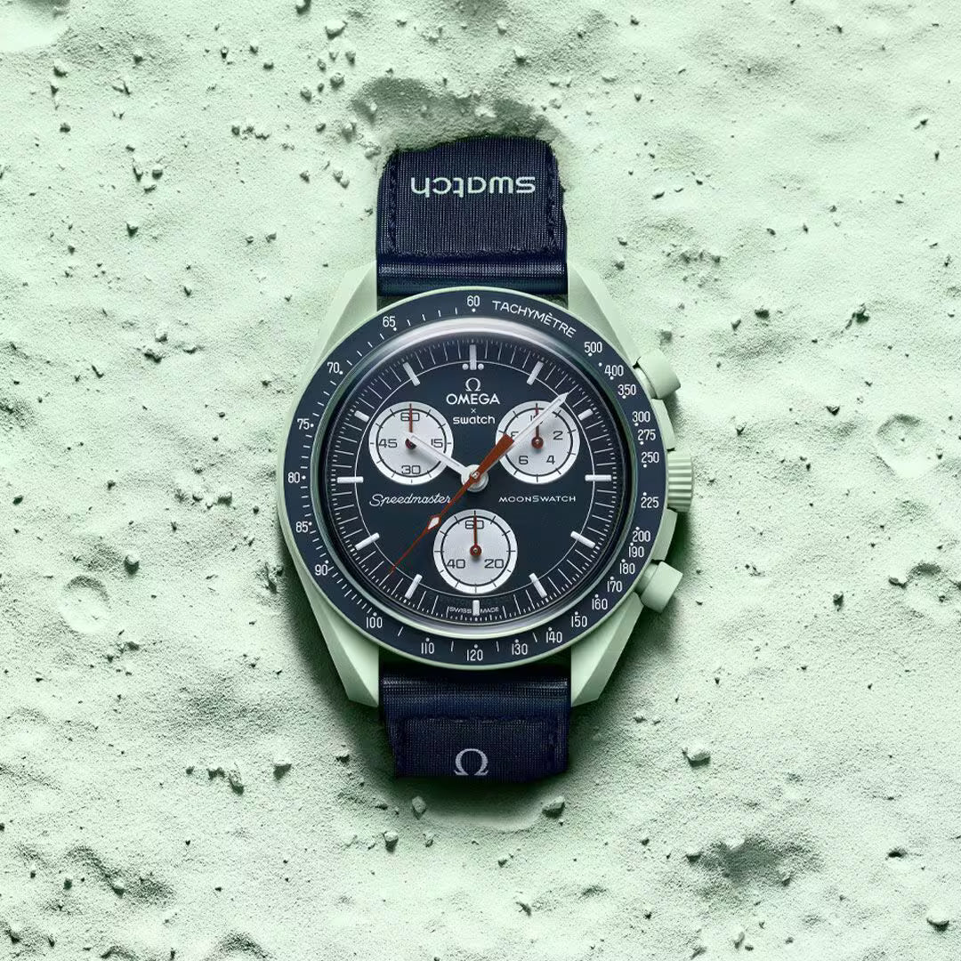 Omega x Swatch Bioceramic MoonSwatch Collection – All Colors Available – Mission to the Moon, Mars, Jupiter, Saturn, Venus, Mercury, Earth, Uranus, Neptune, Pluto & Sun