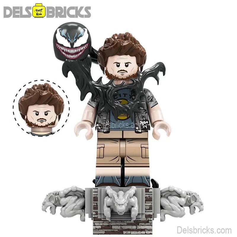 Eddie brock from Venom movies Lego Minifigures Custom Toys